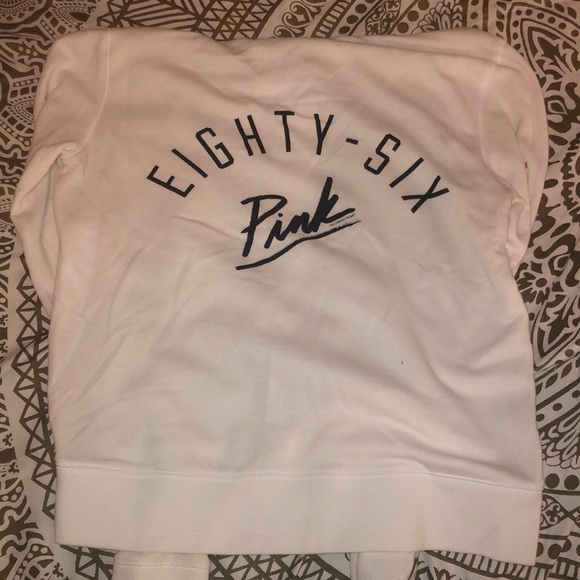 VS White Sweatshirt - Picture 2 of 2